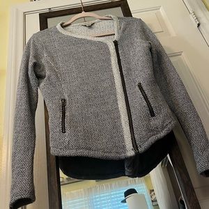 Lucky zip up Grey Jacket